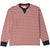 Brixton Retro Long-Sleeve Crew - Women's Sea Grass/Rust
