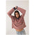 Brixton Retro Long-Sleeve Crew - Women's Sea Grass/Rust