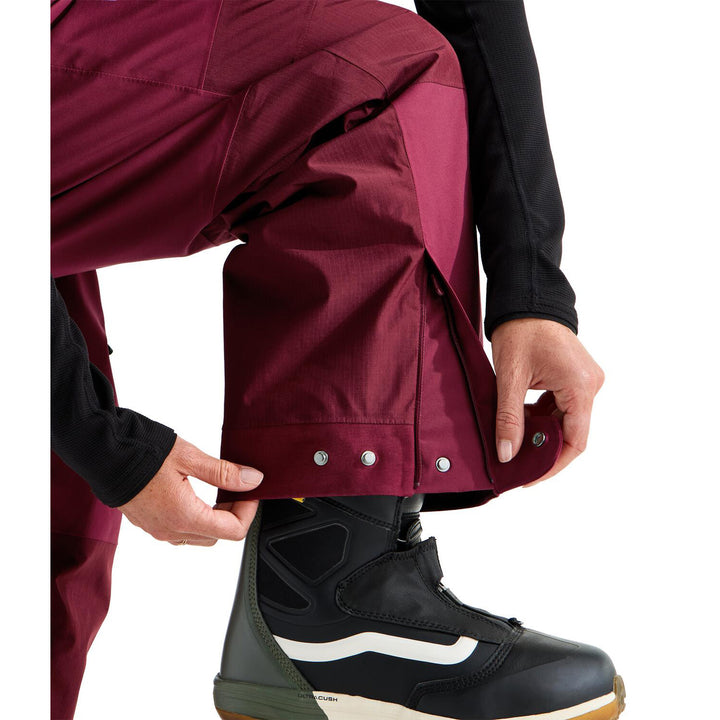 The North Face Powstar Pants - Women's Burgundy Crush