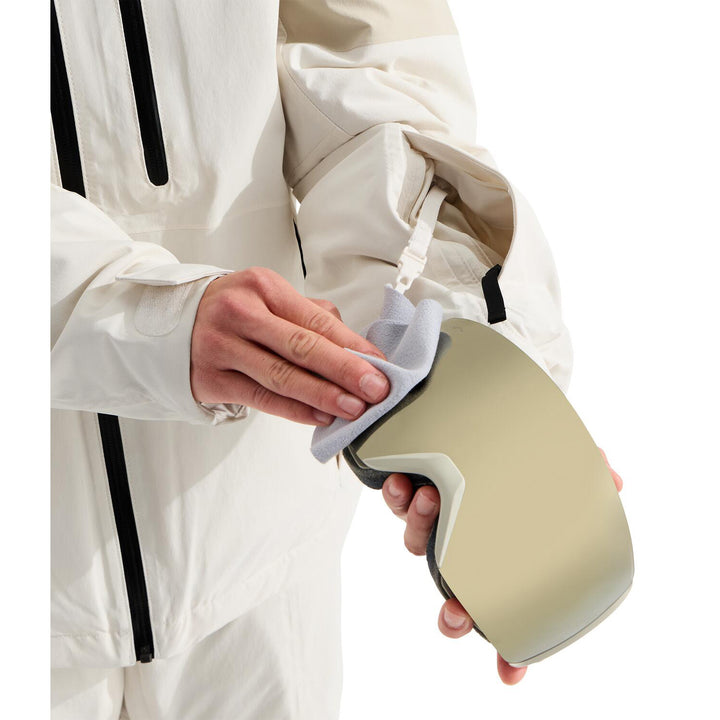 The North Face Freedom Insulated Jacket - Women's White Dune/Desert Stone