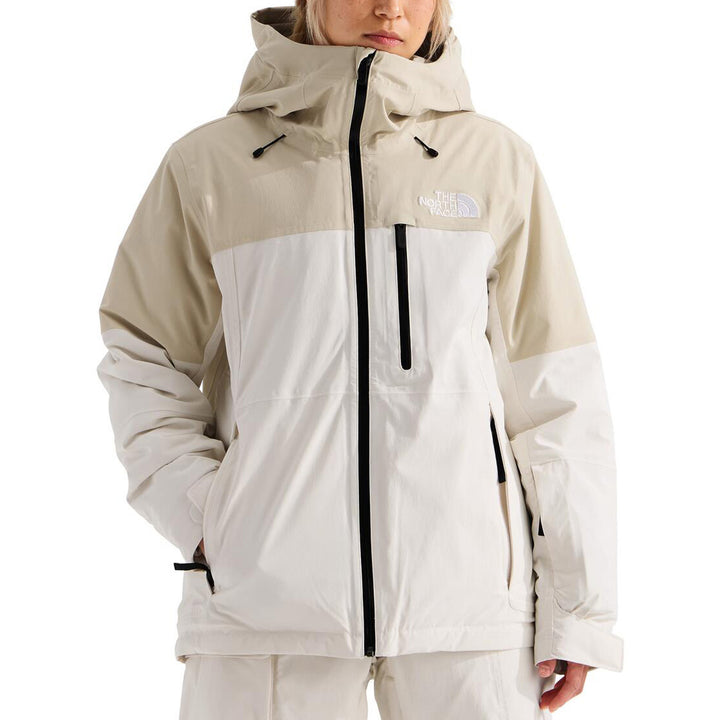 The North Face Freedom Insulated Jacket - Women's White Dune/Desert Stone