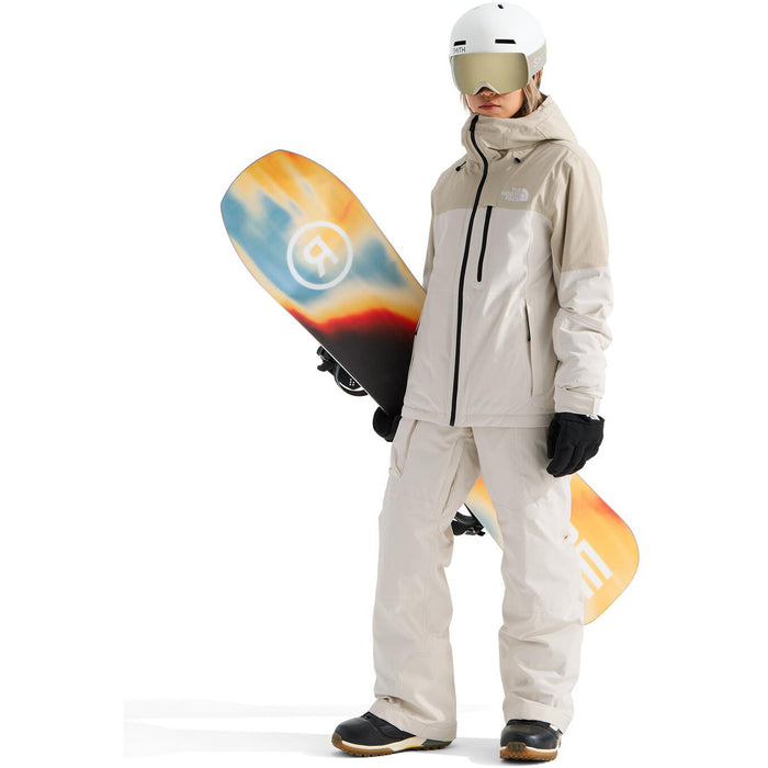 The North Face Freedom Insulated Jacket - Women's White Dune/Desert Stone