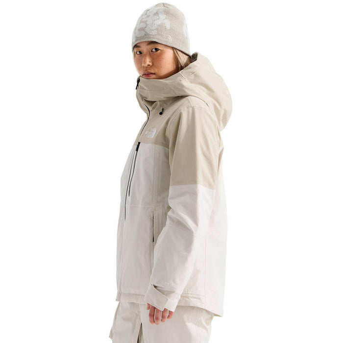 The North Face Freedom Insulated Jacket - Women's White Dune/Desert Stone