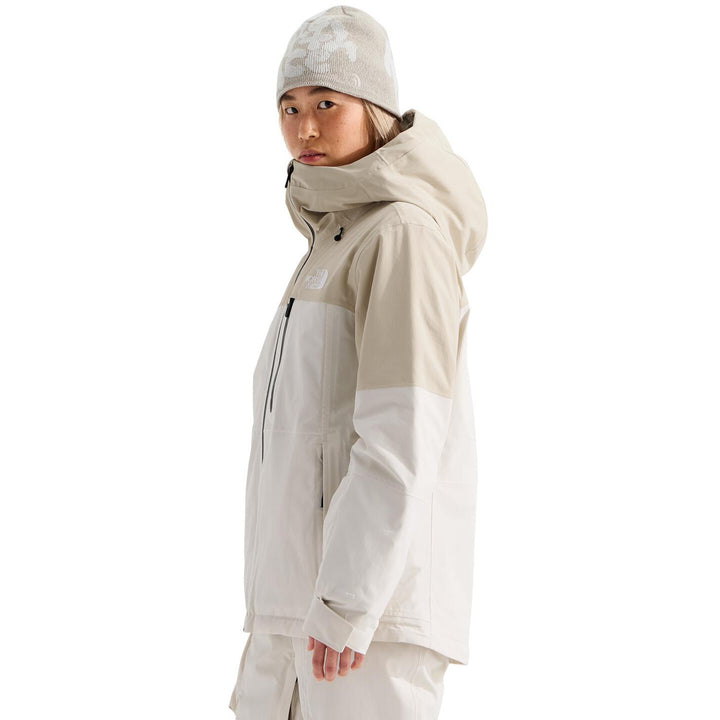 The North Face Freedom Insulated Jacket - Women's White Dune/Desert Stone