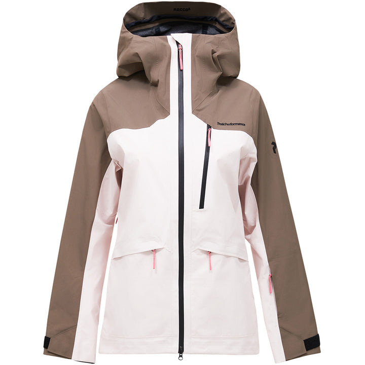 Peak Performance Vertec HIPE® 3L Jacket - Women's Blossom/Terra