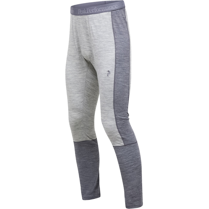 Peak Performance Magic 7/8 Long Johns Wool-Blend Baselayer - Men's Grey Melange/Grey