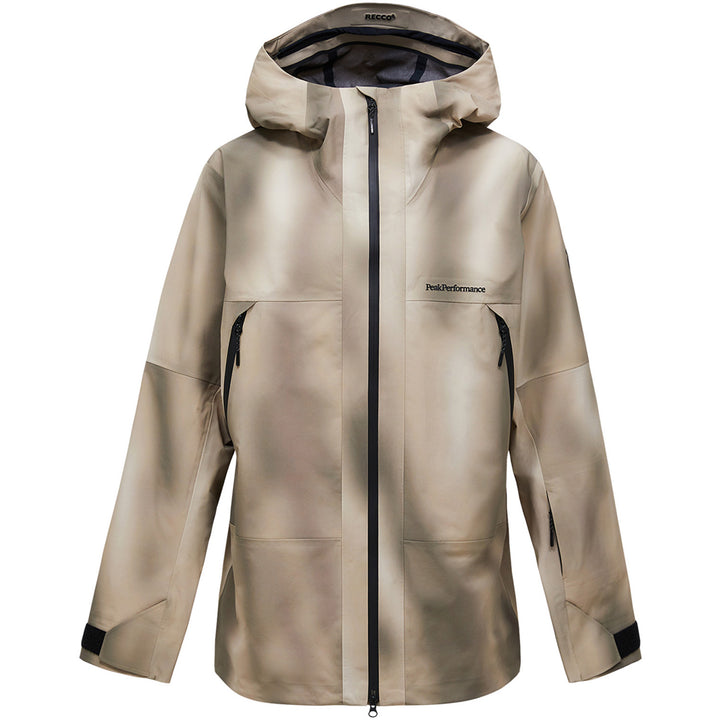 Peak Performance Edge HIPE® 3L AOP Shell Jacket - Men's 336 Beam Fade