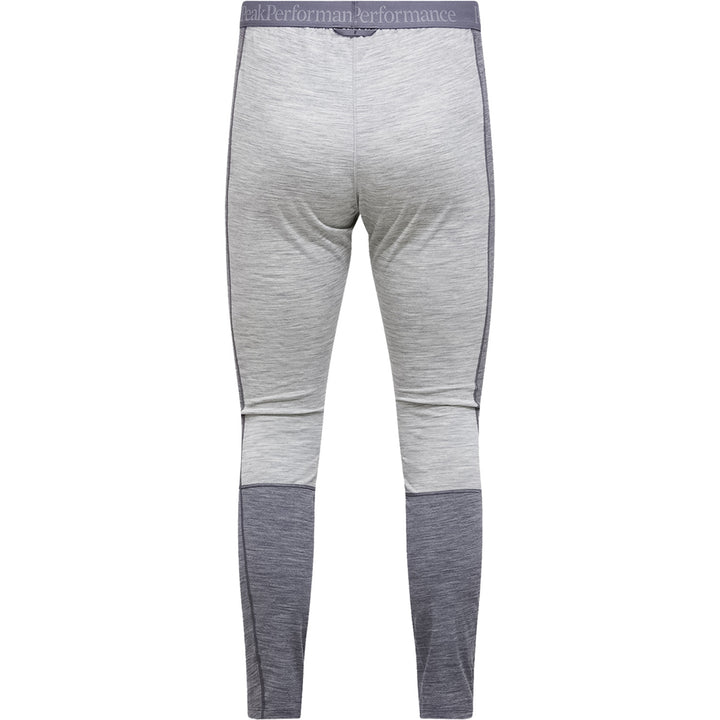 Peak Performance Magic 7/8 Long Johns Wool-Blend Baselayer - Men's Grey Melange/Grey