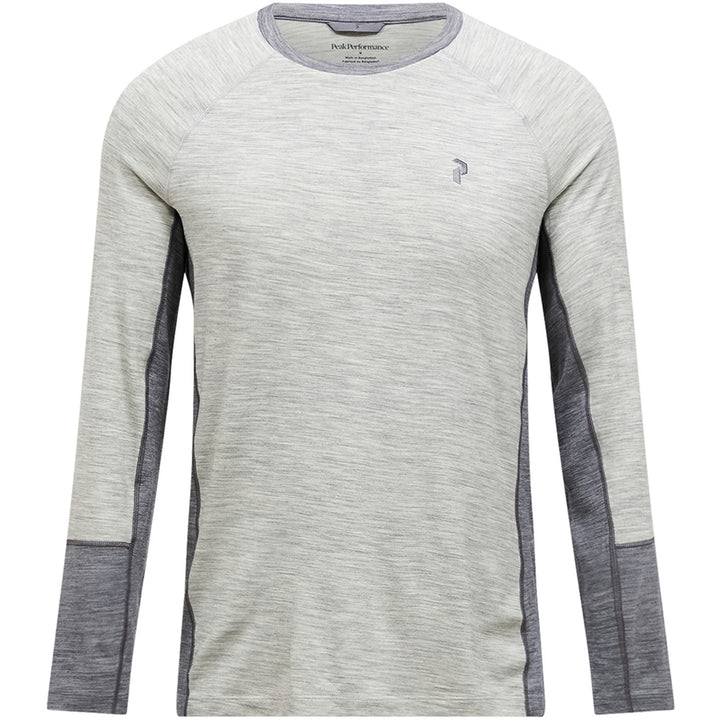 Peak Performance Magic Crew Wool-Blend Baselayer - Men's Grey Melange/Grey Melan