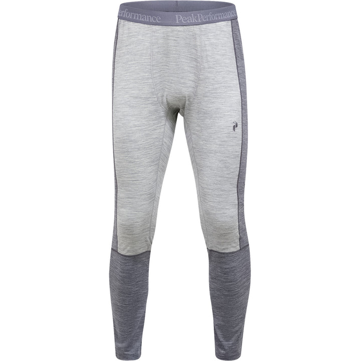 Peak Performance Magic 7/8 Long Johns Wool-Blend Baselayer - Men's Grey Melange/Grey