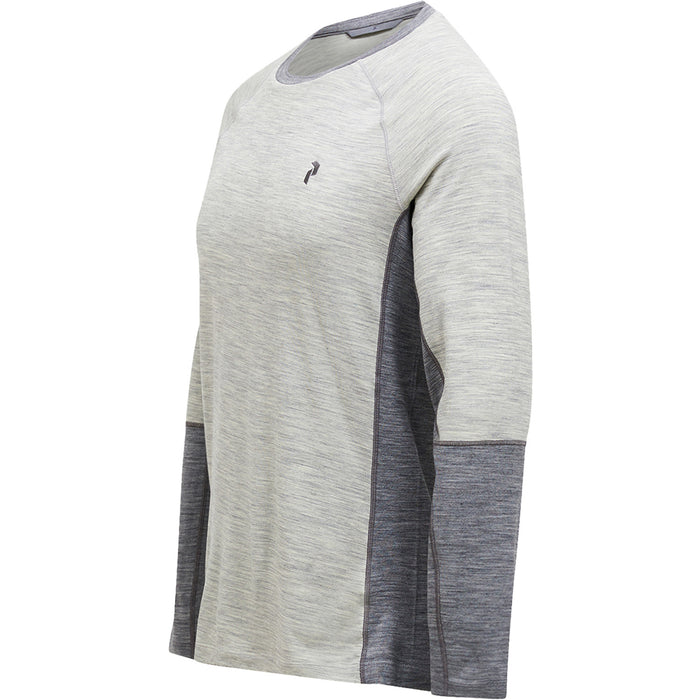Peak Performance Magic Crew Wool-Blend Baselayer - Men's Grey Melange/Grey Melan