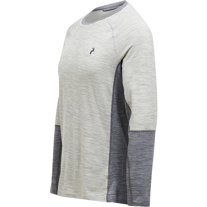 Peak Performance Magic Crew Wool-Blend Baselayer - Men's Grey Melange/Grey Melan