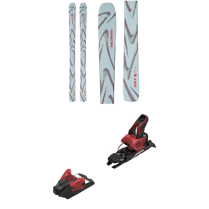 Salomon QST 94 Skis + Atomic Strive 12 GW Ski Bindings