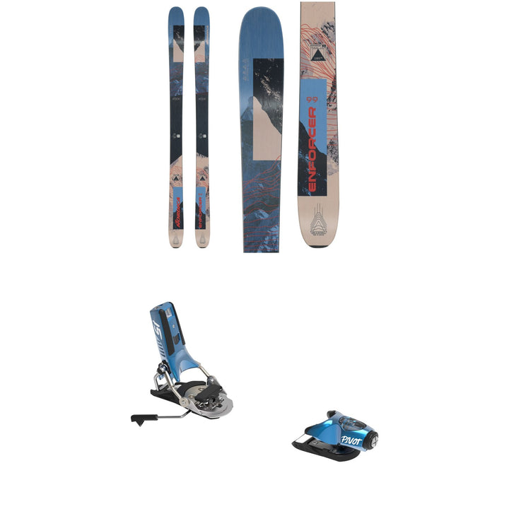 Nordica Enforcer 99 Skis + Look Pivot 2.0 15 GW Ski Bindings 2027