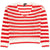 Volcom Waldo Sweater - Women's Persimmon/White