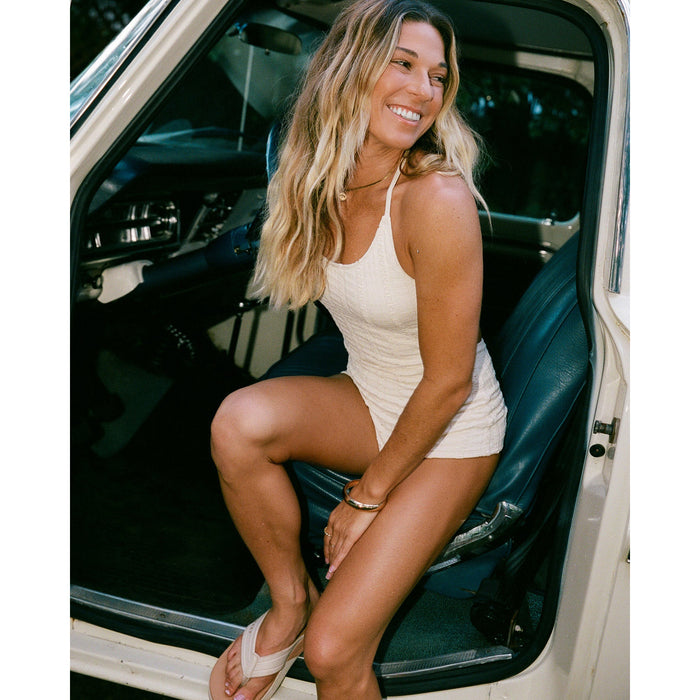 Volcom Coco Low Tide Surf Suit One Piece - Women's White Sand