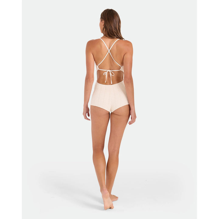 Volcom Coco Low Tide Surf Suit One Piece - Women's White Sand