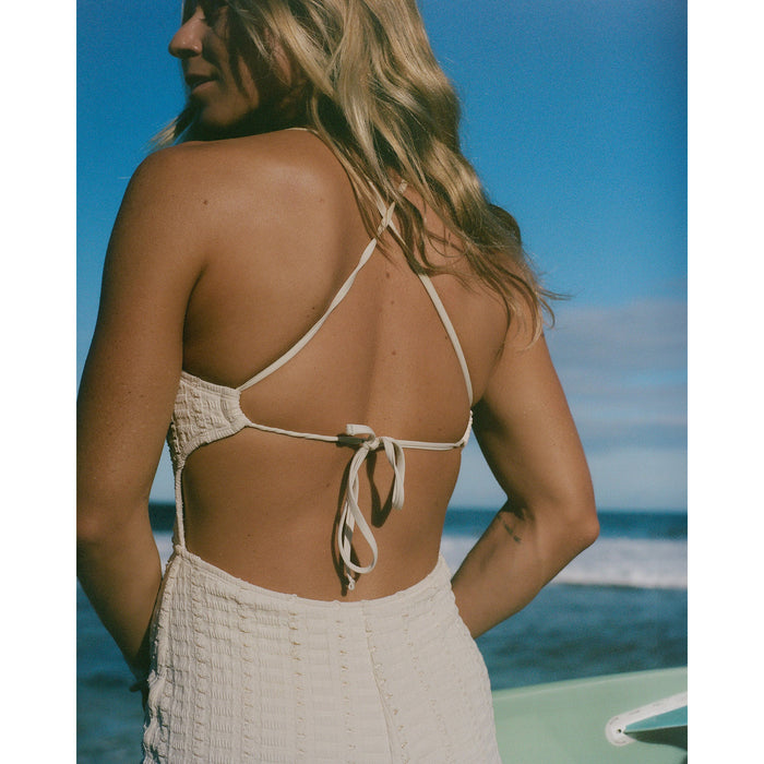 Volcom Coco Low Tide Surf Suit One Piece - Women's White Sand