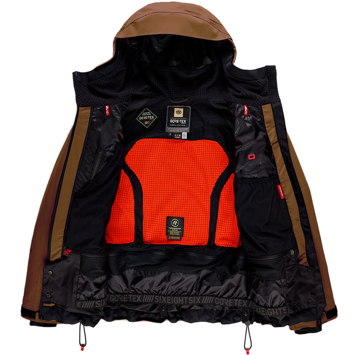 686 Scheme GORE-TEX Thermagraph Jacket - Women's Dark Earth