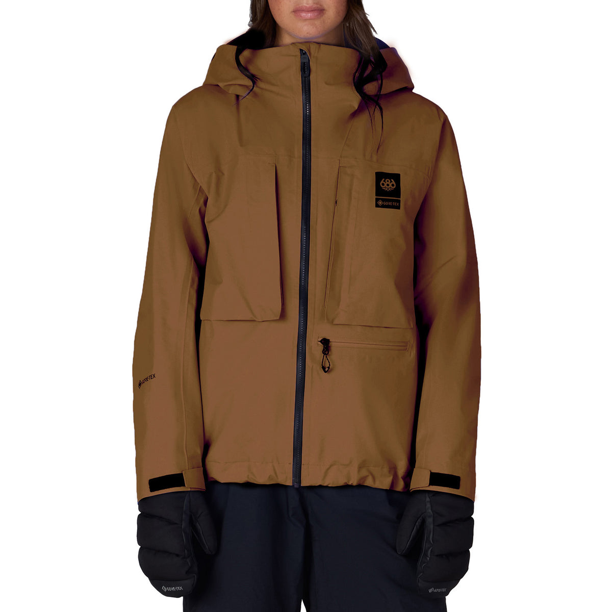 686 Scheme GORE-TEX Thermagraph Jacket - Women's Dark Earth