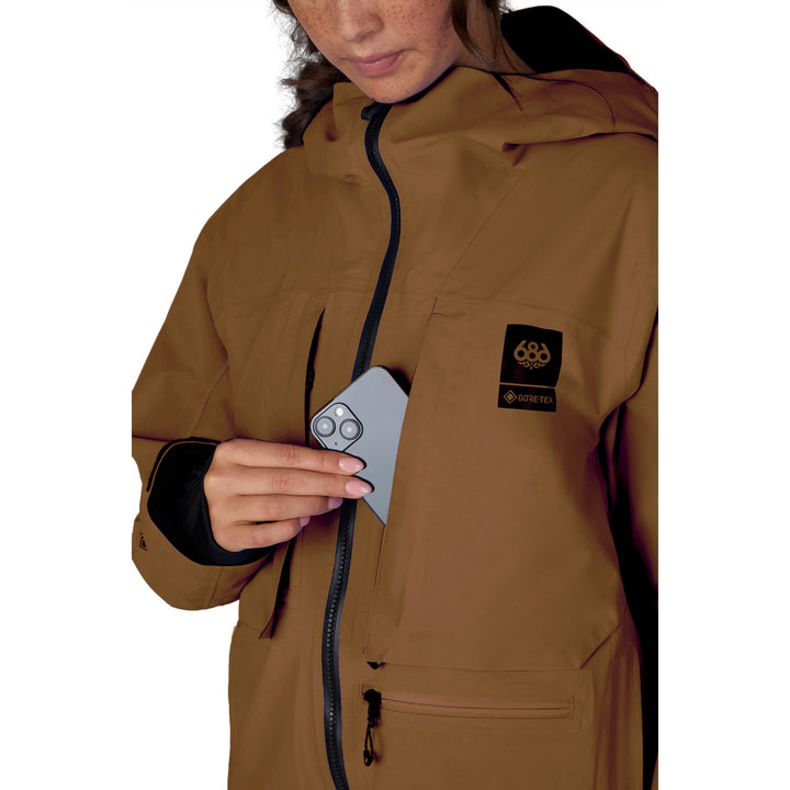 686 Scheme GORE-TEX Thermagraph Jacket - Women's Dark Earth