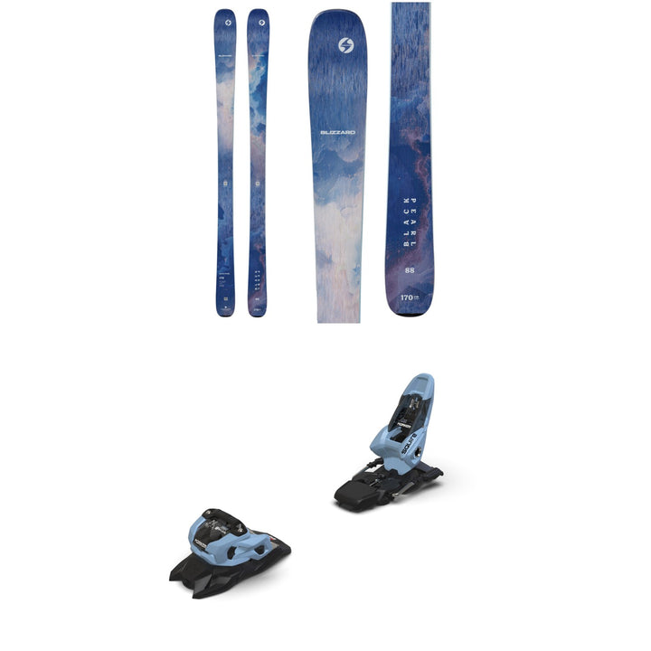 Blizzard Black Pearl 88 Skis - Women's + Marker Squire 11 Ski Bindings 2027
