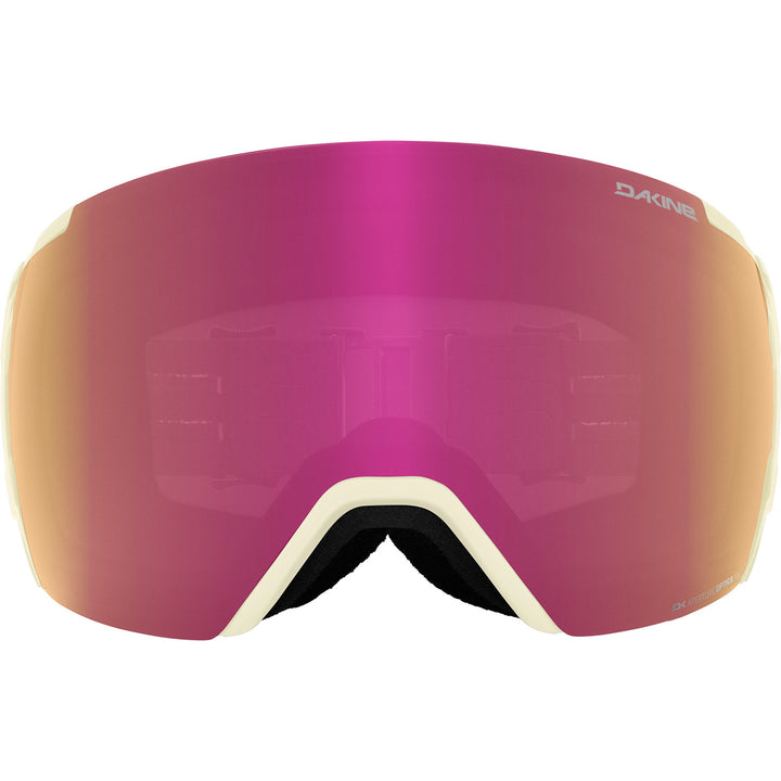 Dakine Domain Plus Low Bridge Goggles Pear Sorbet/Rose Mirror + Storm Yellow