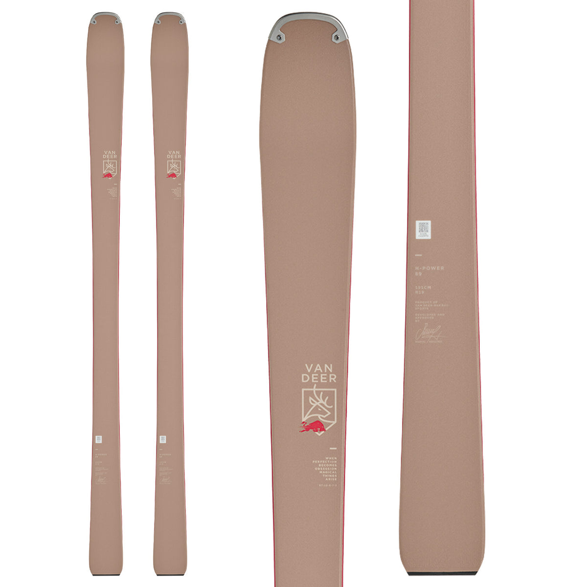 VAN DEER H-Power 89 Skis 2027