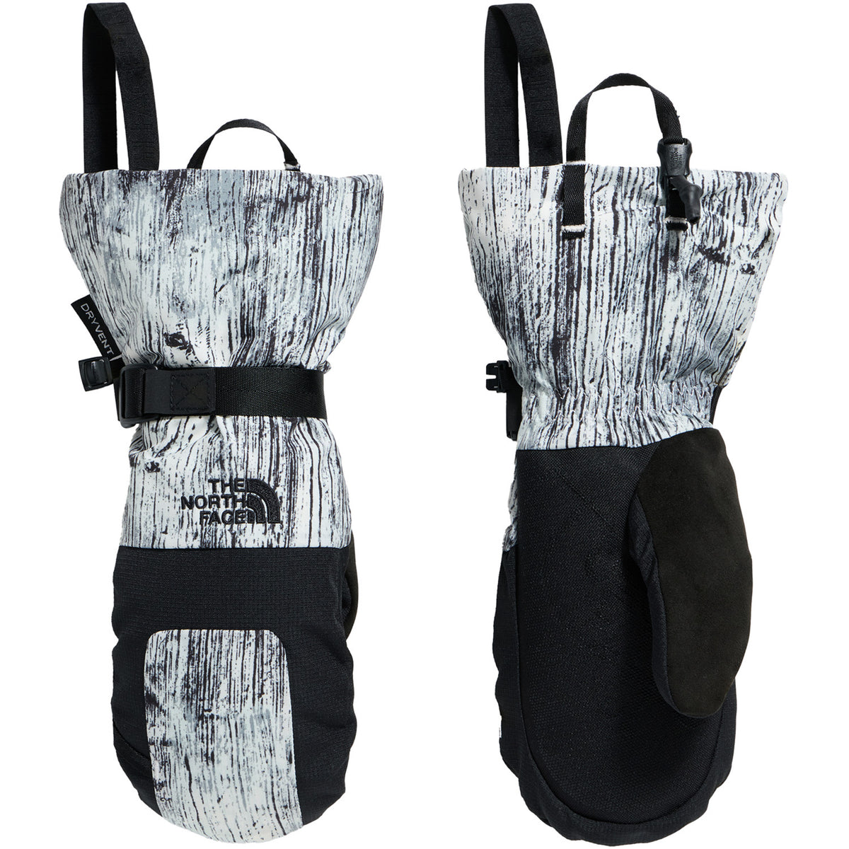 The North Face Montana Mittens - Women's TNF White Weathered Print