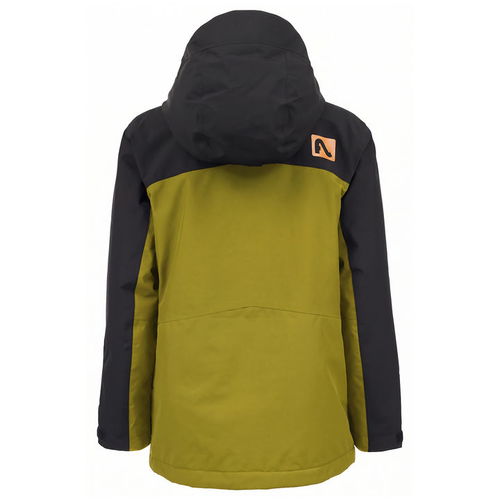 Flylow Explorer Shell Jacket - Kids' Black/Verdant/Blazed