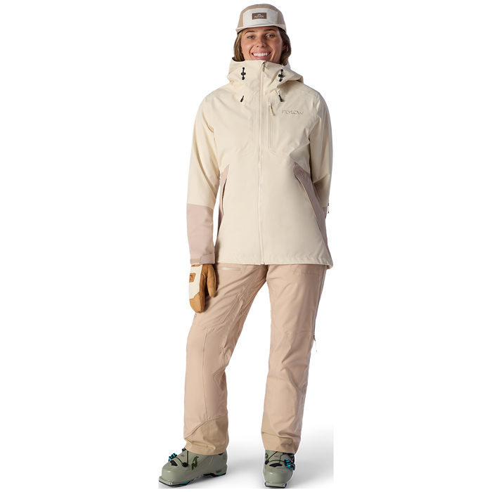 Flylow Billie Coat - Women's Driftwood/Bone