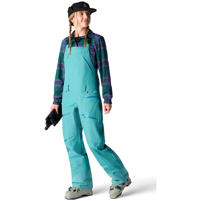 Flylow Foxy GORE-TEX 3L Bibs - Women's Teal