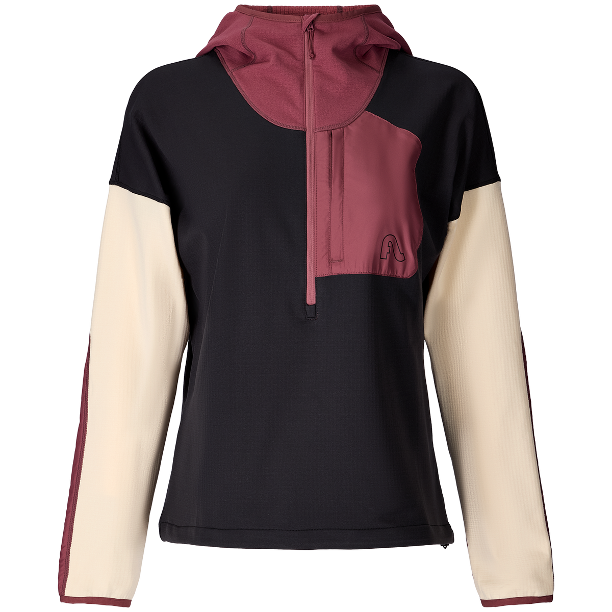 Flylow Delica Hoodie - Women's Wild Ginger/Black/Bone