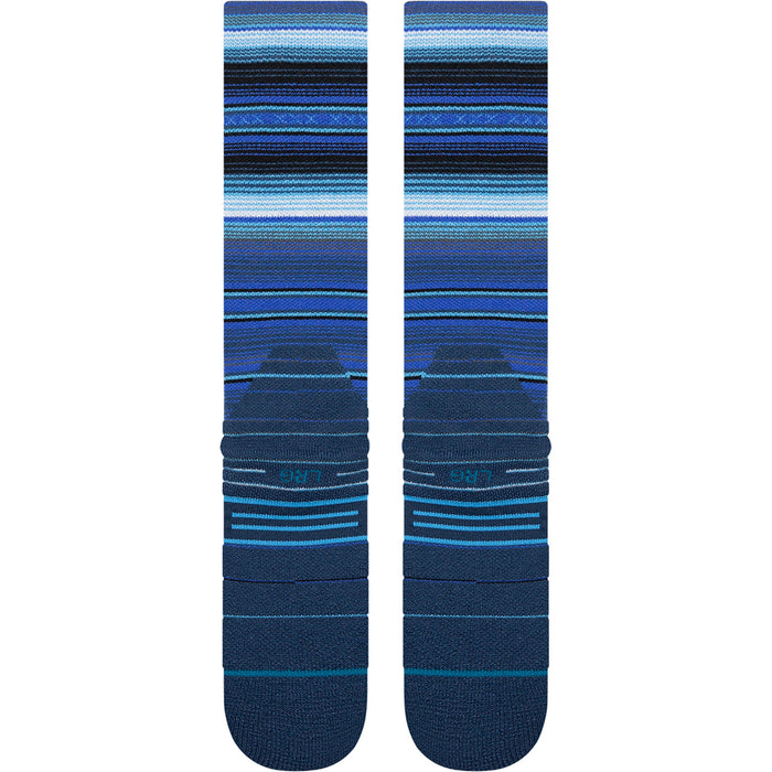 Stance Curren Mid Wool Snow Socks Blue