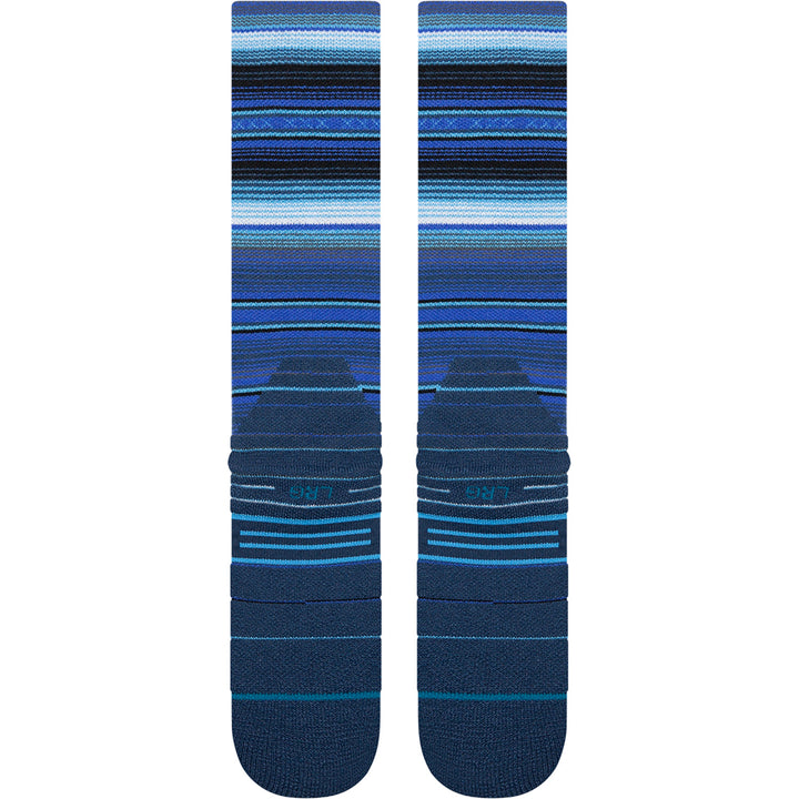 Stance Curren Mid Wool Snow Socks Blue