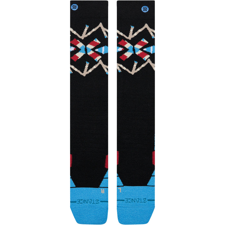 Stance Breaker Mid Poly Snow Socks Black