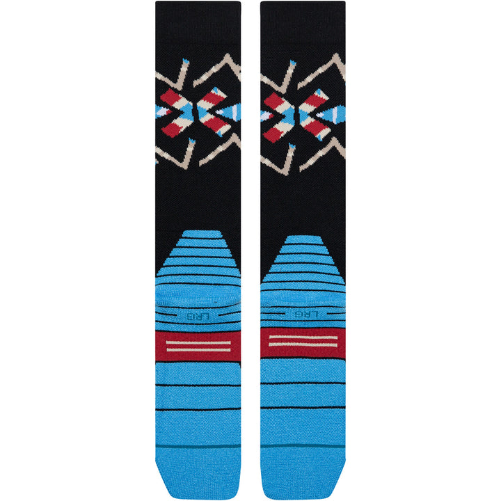 Stance Breaker Mid Poly Snow Socks Black