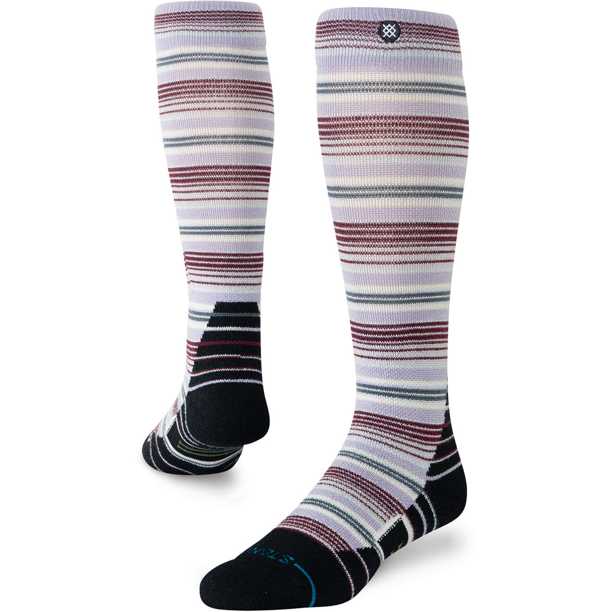 Stance Serape Mid Wool Snow Socks - Women's Lilac