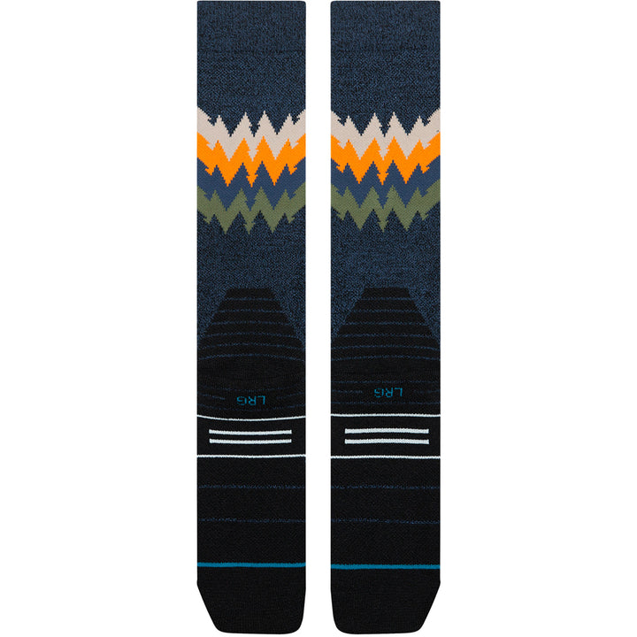 Stance Thompson Mid Wool Snow Socks Navy Heather
