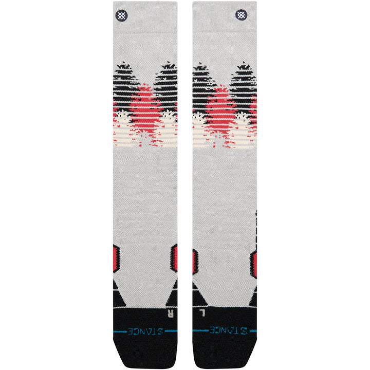 Stance Tree Line Mid Wool Snow Socks Sting Grey