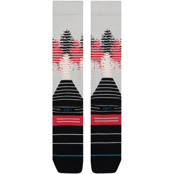 Stance Tree Line Mid Wool Snow Socks Sting Grey
