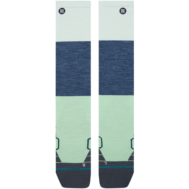 Stance Blocked UL Wool Snow Socks - Women's Light Blue