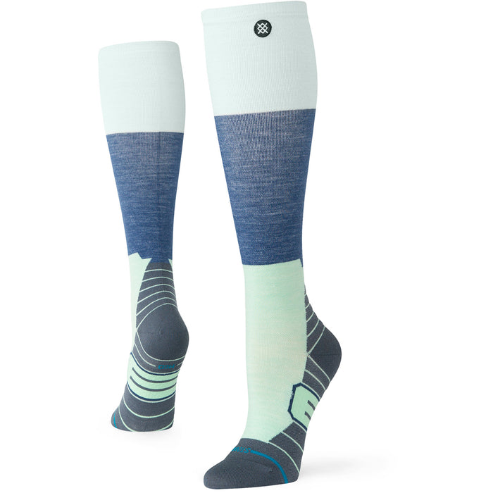 Stance Blocked UL Wool Snow Socks - Women's Light Blue