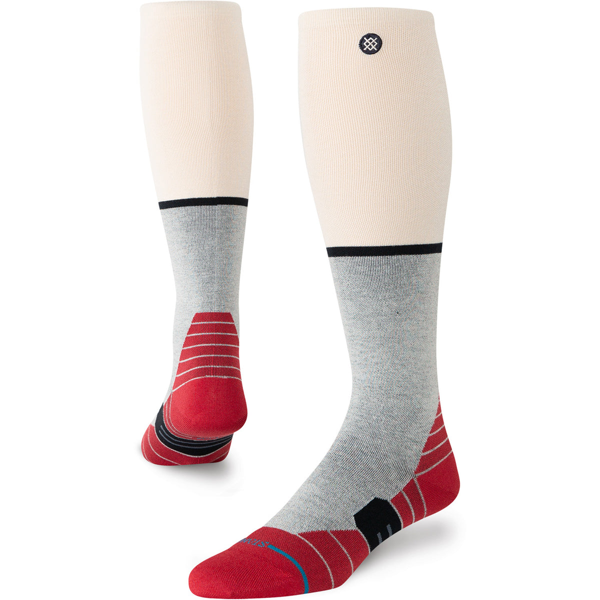 Stance Two UL Poly Snow Socks Grey Heather