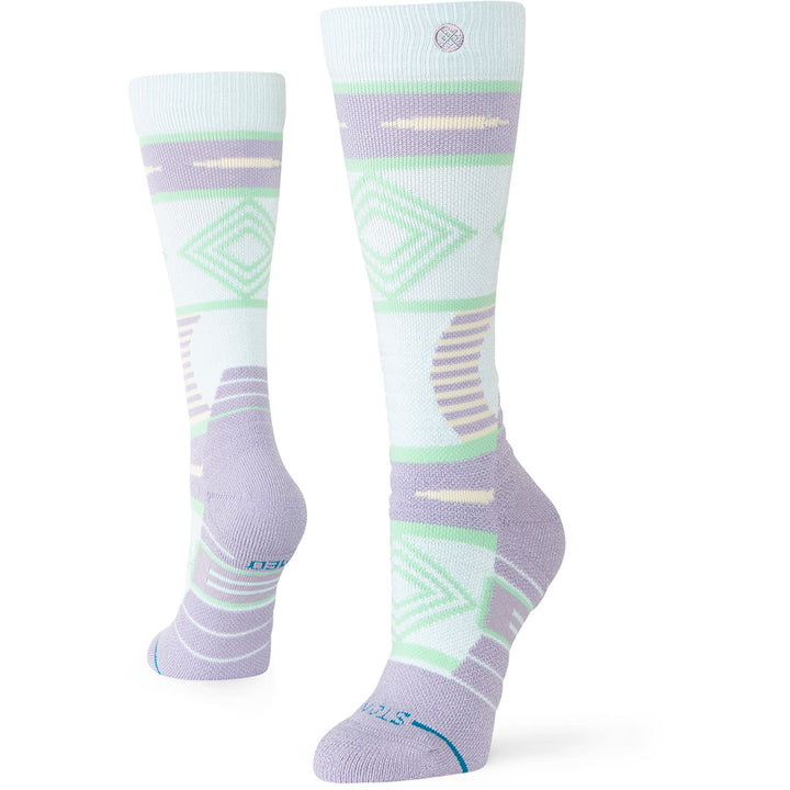 Stance Temple Mid Poly Snow Socks - Women's Sage