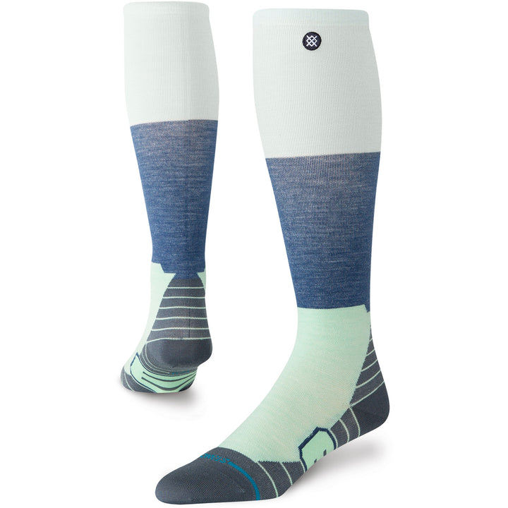 Stance Blocked UL Wool Snow Socks - Women's Light Blue