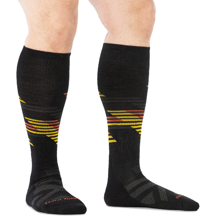Darn Tough Carve Midweight OTC Socks Black