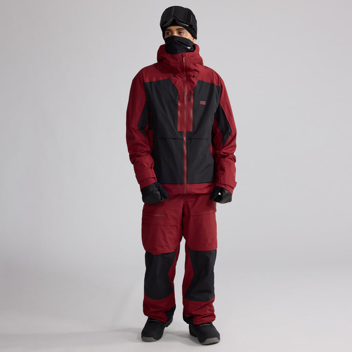 Oyuki Moiwa NetPlus® 2L Jacket - Men's Azuki/Black