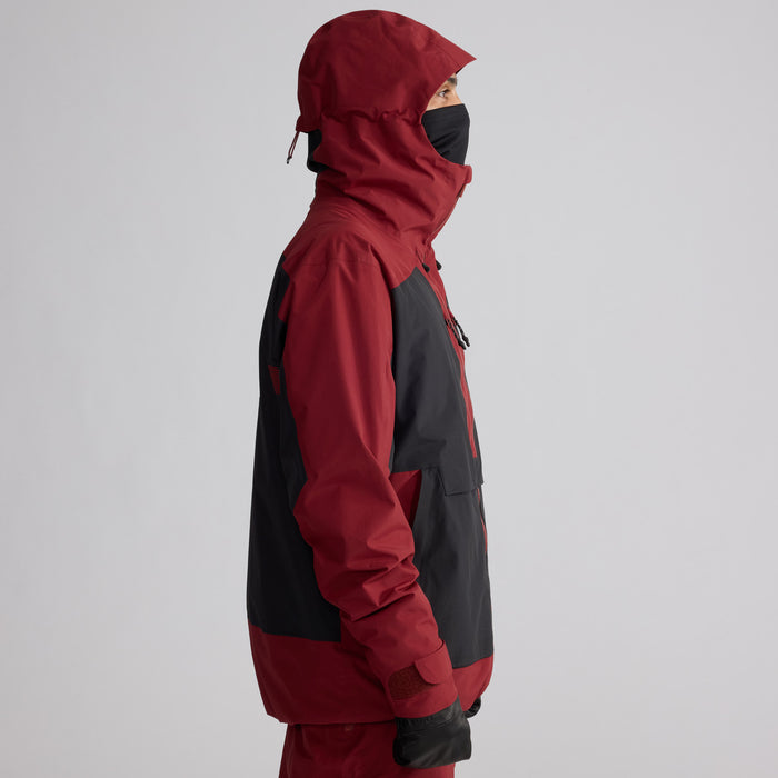 Oyuki Moiwa NetPlus® 2L Jacket - Men's Azuki/Black