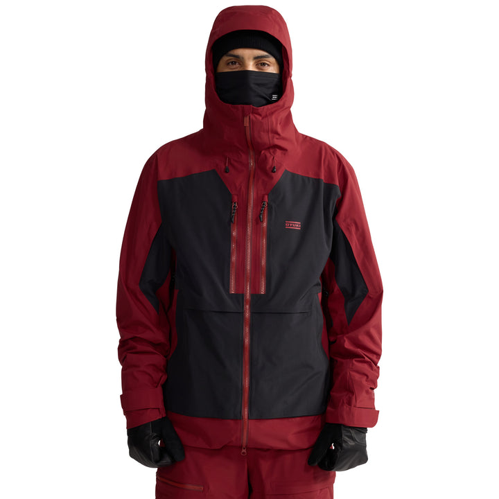 Oyuki Moiwa NetPlus® 2L Jacket - Men's Azuki/Black